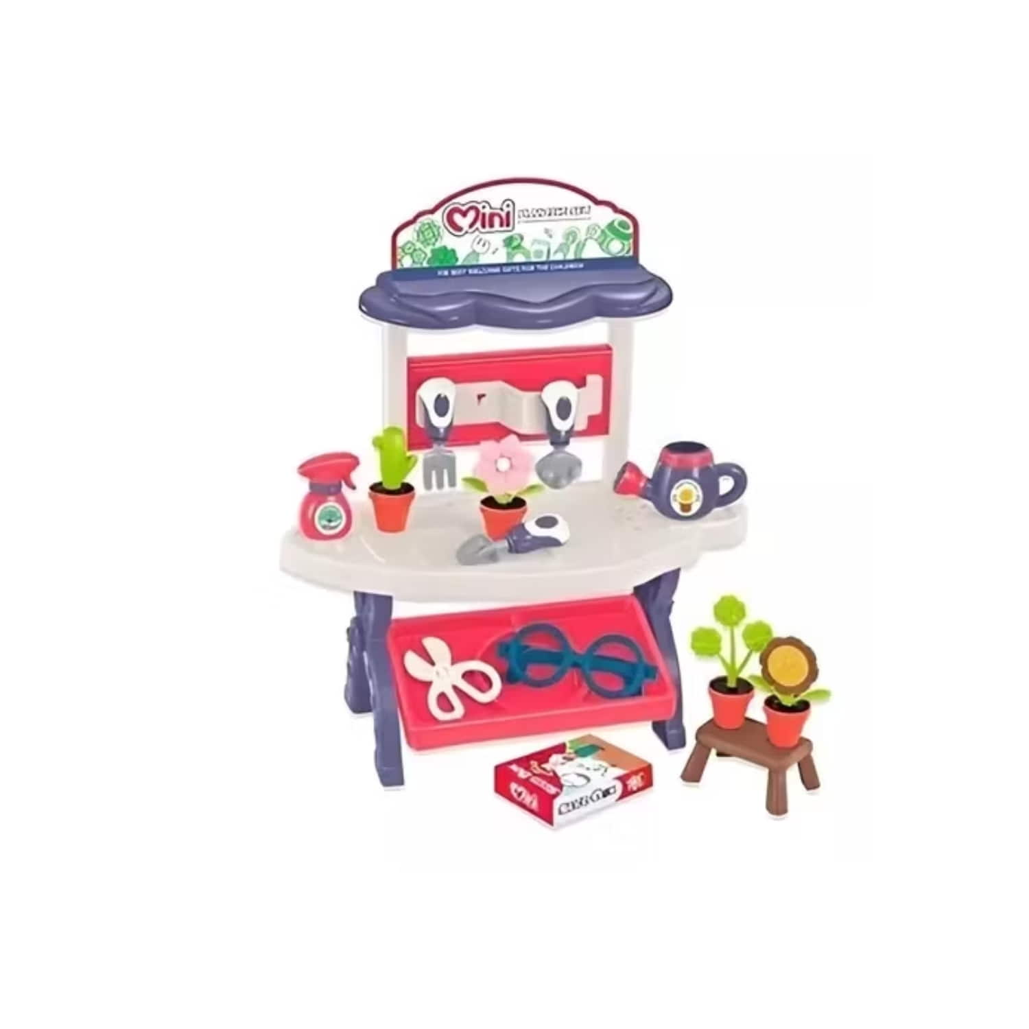 MINI JARDÍN IMPORTCLICK SET ARMABLE DIDÁCTICO INFANTIL 40X16X35 CM INF.106 - 1