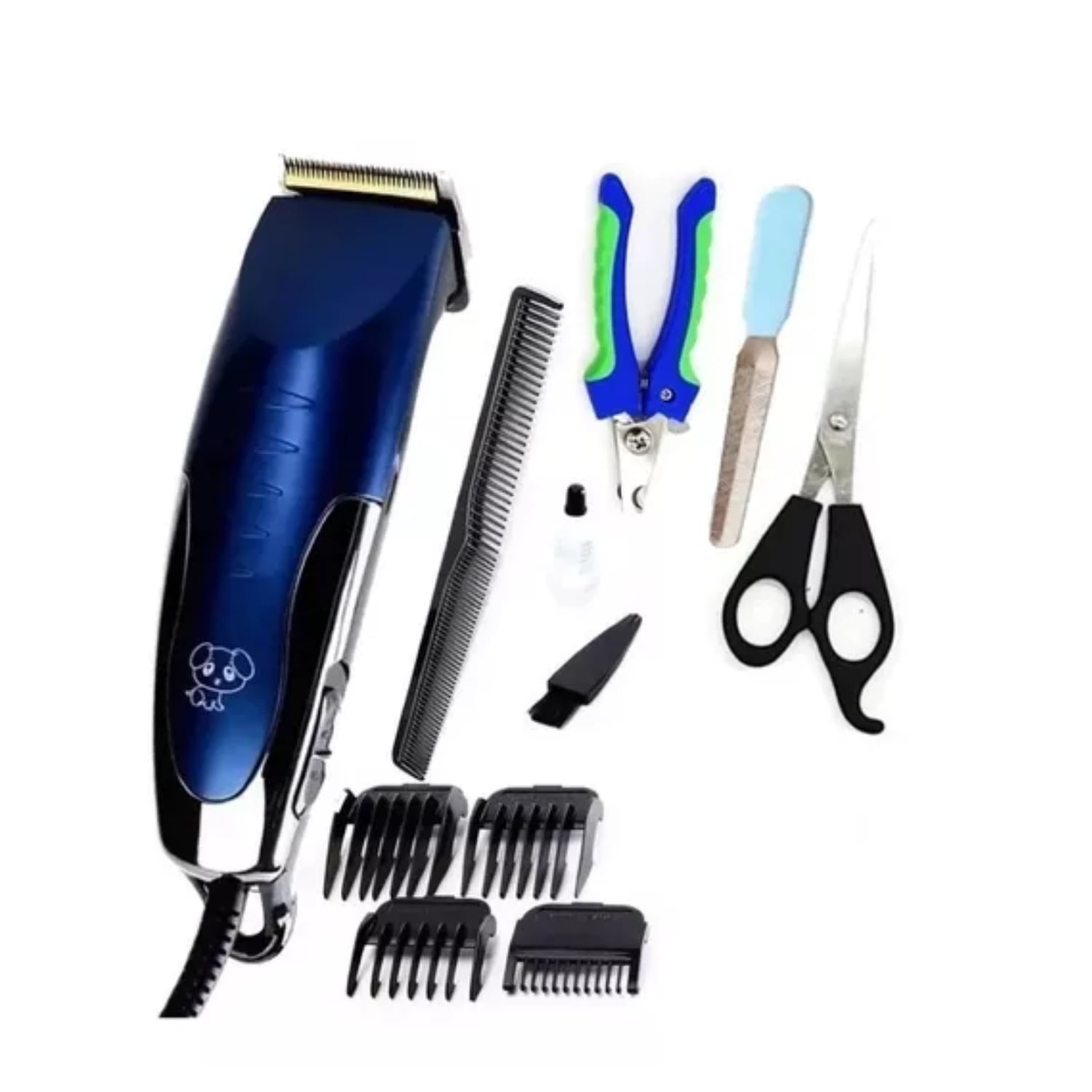 SET CORTA PELO PERROS IMPORTCLICK MAS.43 MAQUINA + KIT MANICURA MASCOTAS - 3