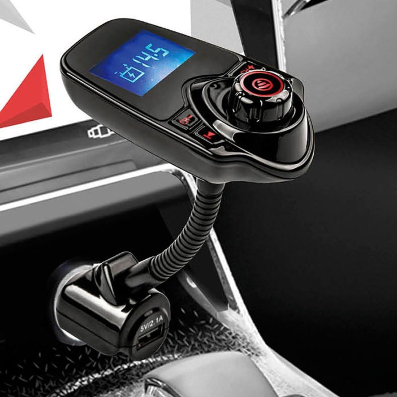 REPRODUCTOR MP3 IMPORTCLICK TRANSMISOR FM INALÁMBRICO AUTOMÓVIL MANOS LIBRE - 5