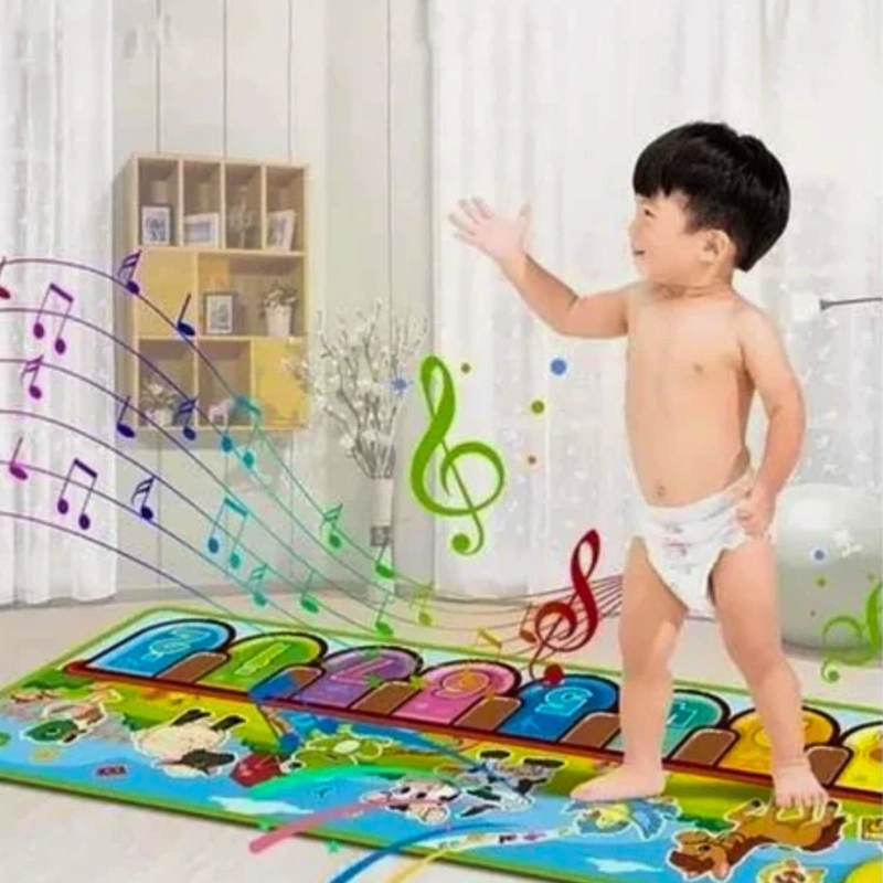 ALFOMBRA IMPORTCLICK MUSICAL PIANO INFANTIL BATERÍA 85X30 CM INF.111 - 5