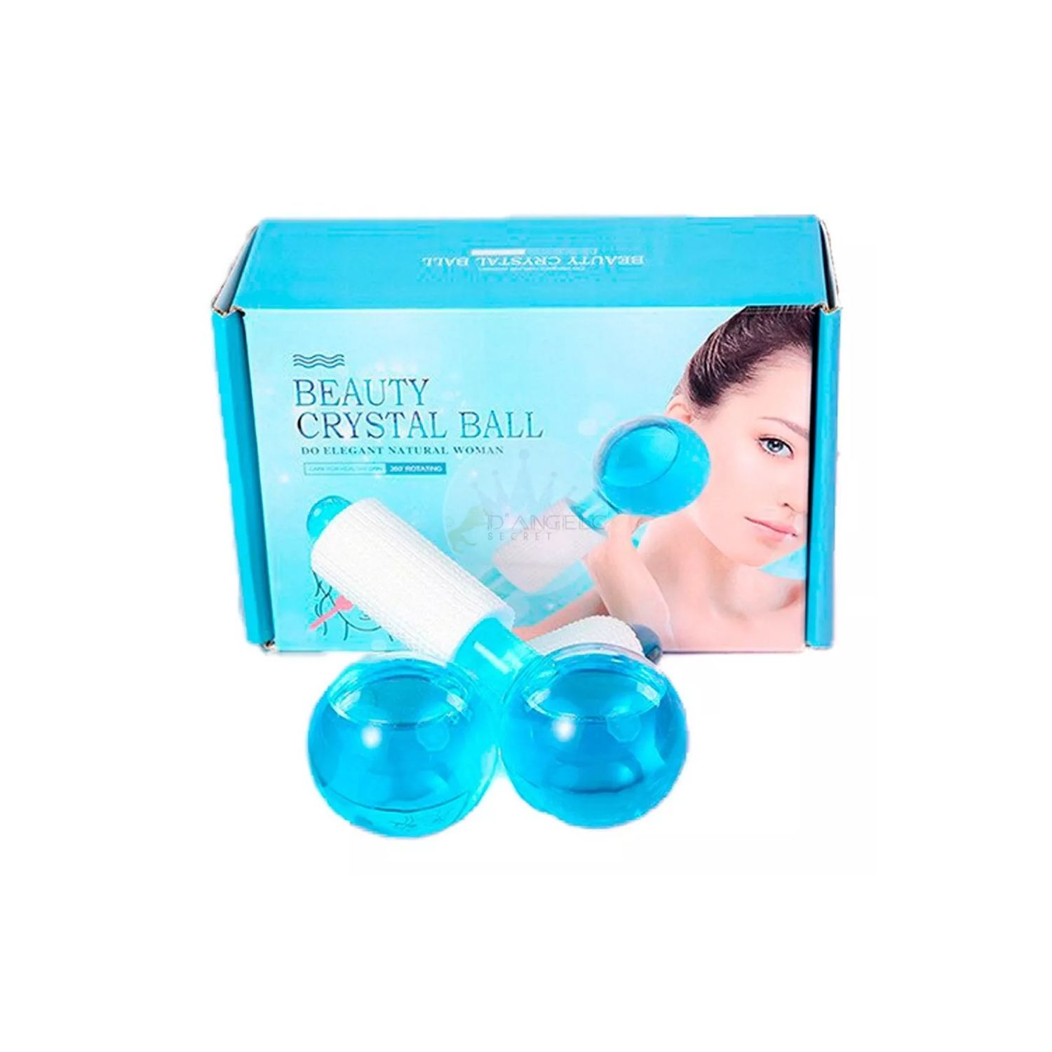 MASAJEADORA FACIAL IMPORTCLICK BOLAS CRISTAL FRIO CALOR - 6
