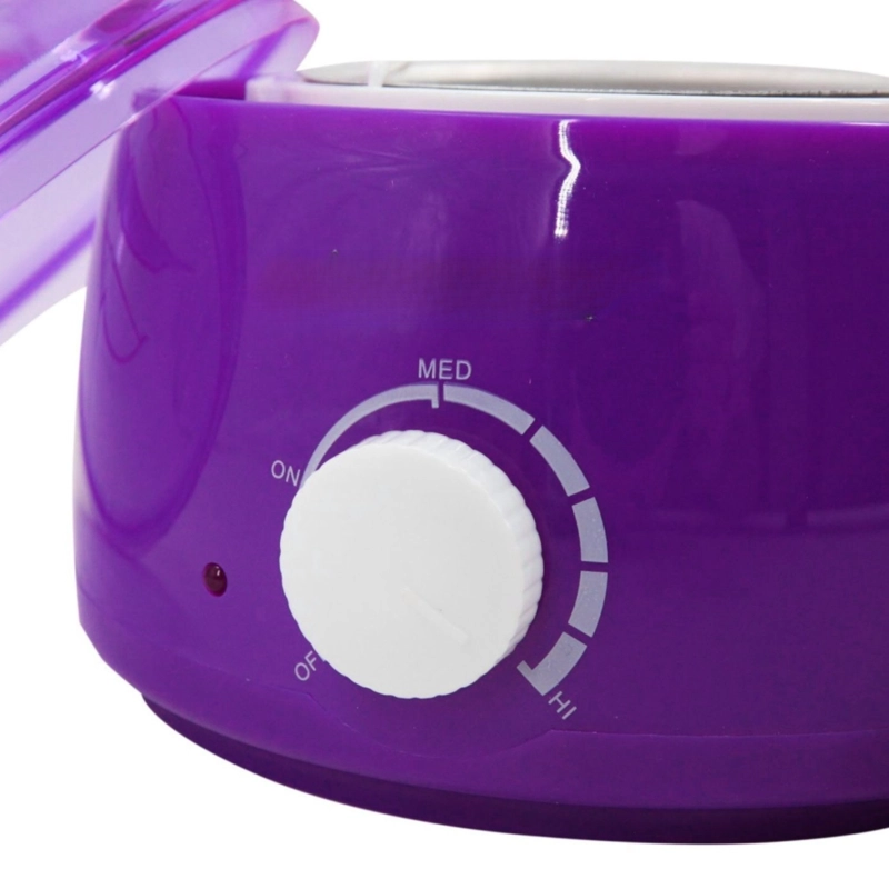OLLA PARA CERA IMPORTCLICK SAL.60 CALENTADOR ELÉCTRICO MORADO - 4