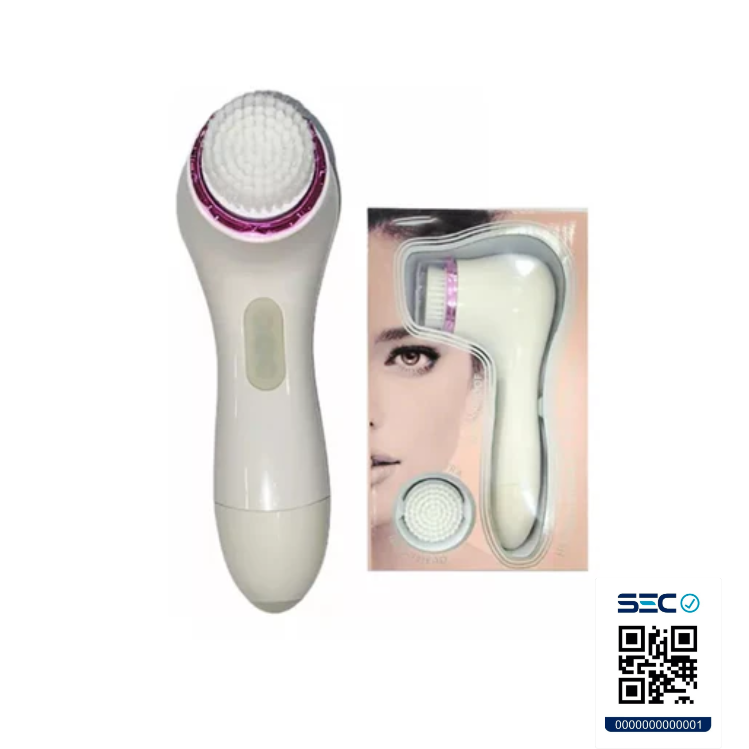 CEPILLO LIMPIEZA IMPORTCLICK EXFOLIANTE FACIAL ELÉCTRICO IMPERMEABLE - 5