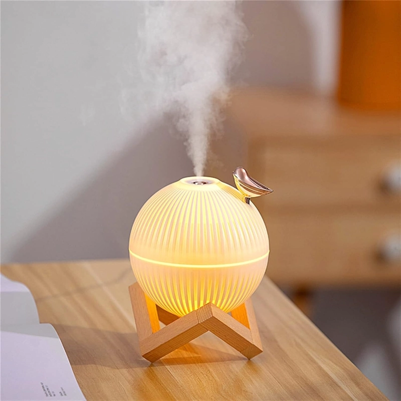 DIFUSOR HUMIDIFICADOR AROMAS IMPORTCLICK HOG.819 LUZ LED DISEÑO ALONDRA USB 330 ML - 2