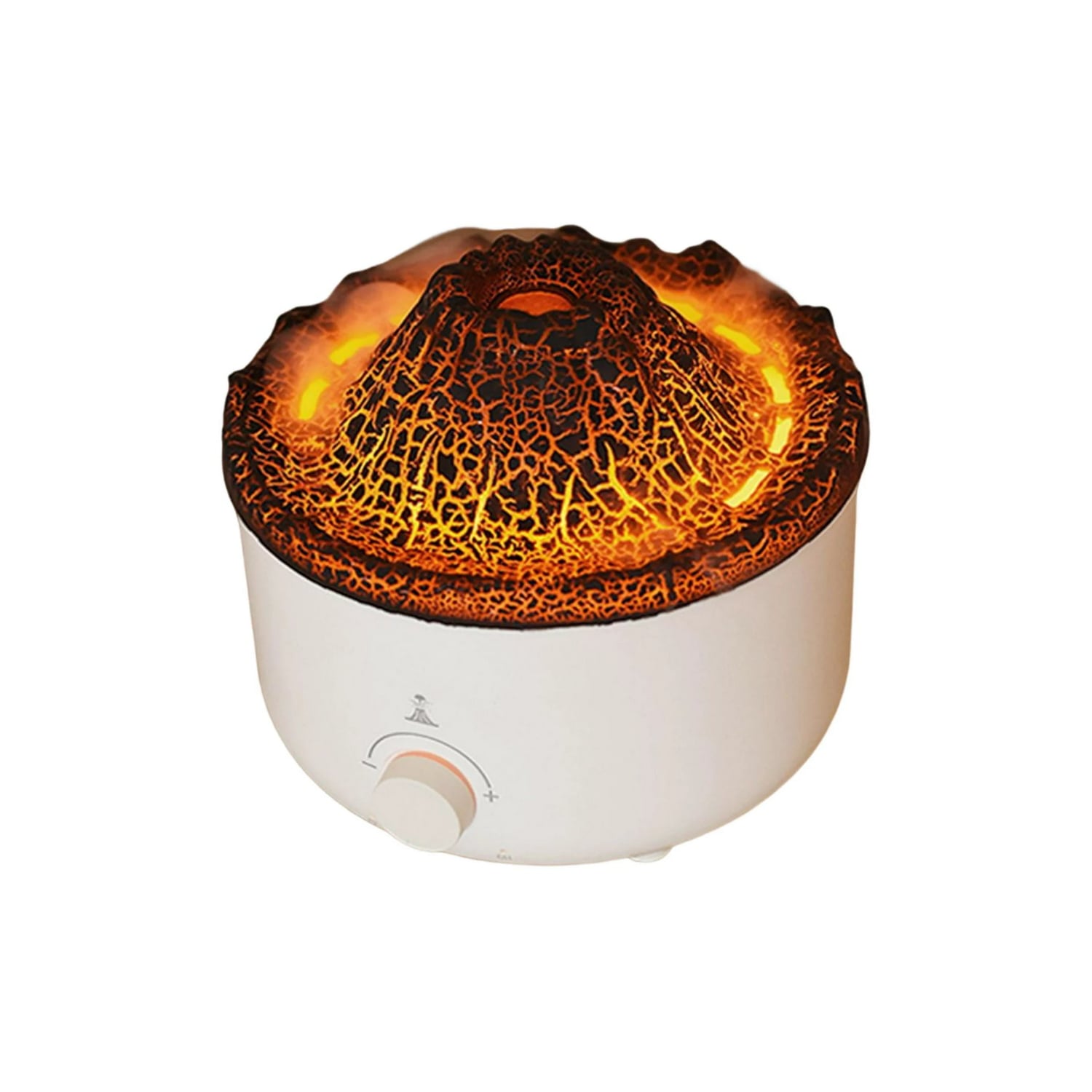 DIFUSOR HUMIDIFICADOR AROMAS IMPORTCLICK HOG.820 LUZ LED DISEÑO VOLCÁN USB 500 ML - 5