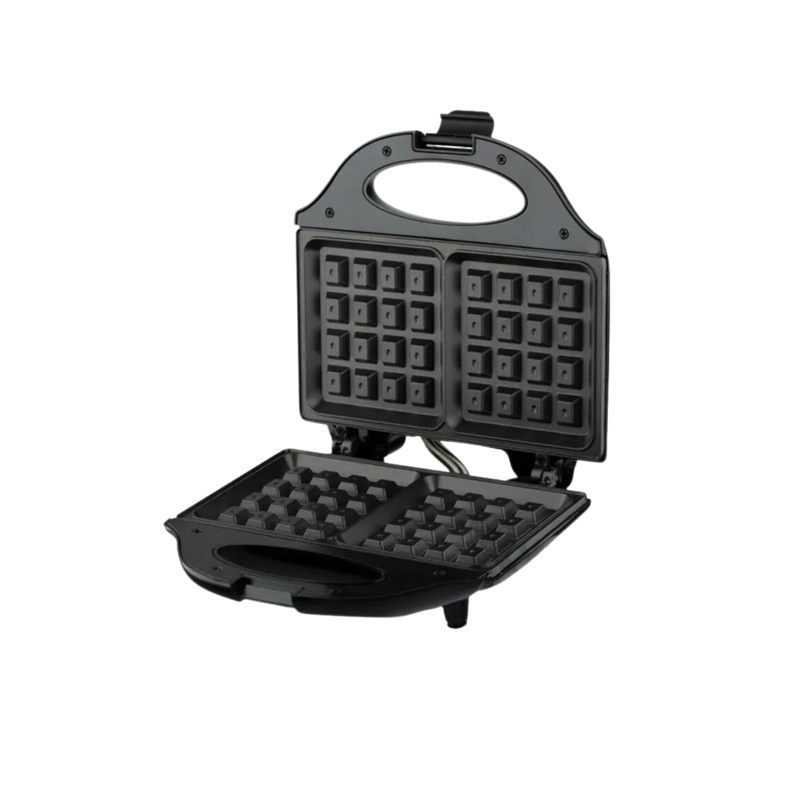 IMPORTCLICK MAQUINA PLANCHA WAFLES ELE CTRICA NEGRO