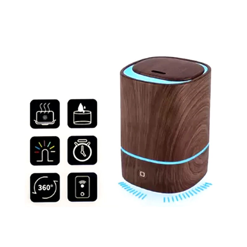 DIFUSOR HUMIDIFICADOR AROMAS IMPORTCLICK HOG.818 USB 150 ML CAFÉ OSCURO - 3
