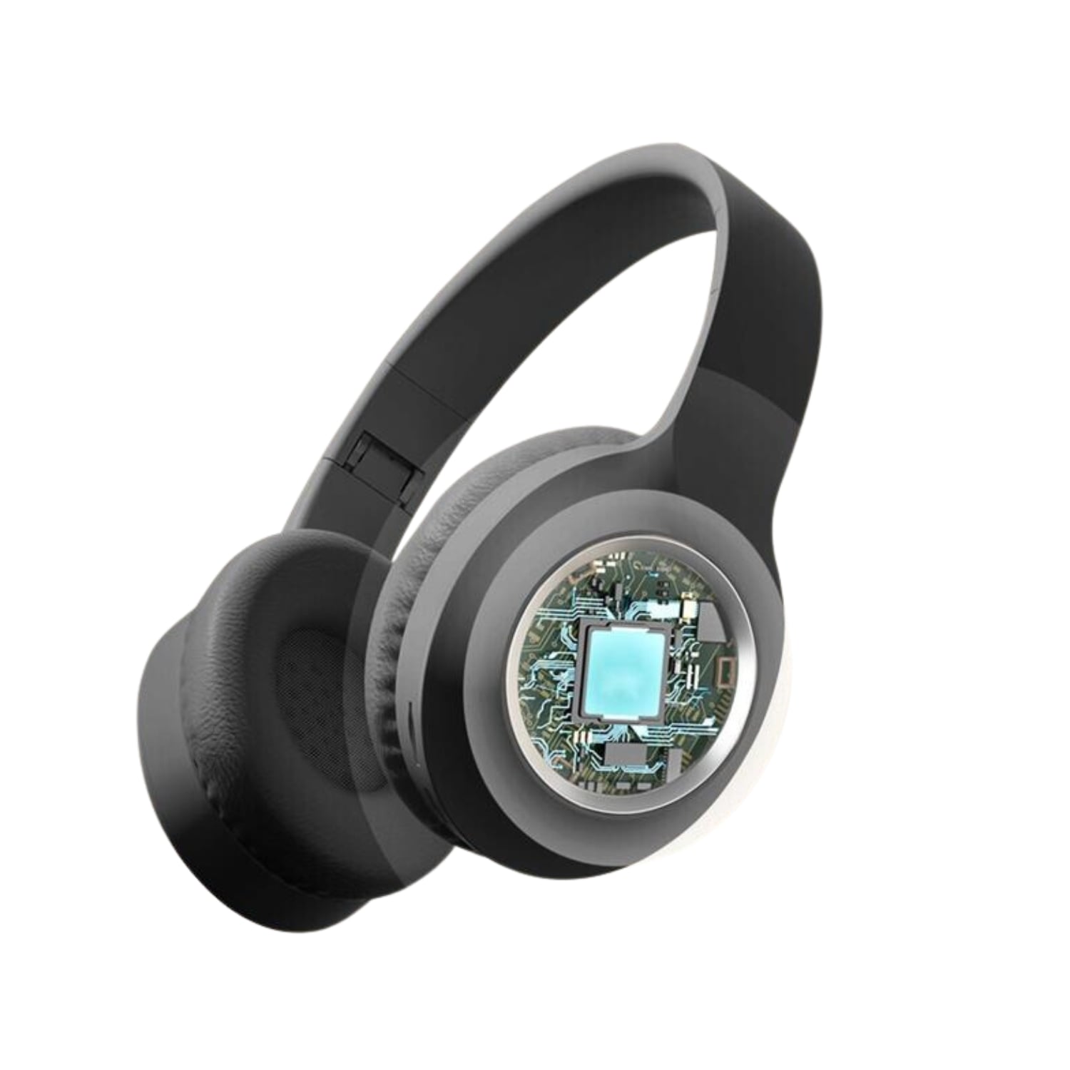 AUDÍFONOS IMPORTCLICK TEC.322 LUMINOSO PLEGABLES HIFI BLUETOOTH 5.3 NEGRO - 2