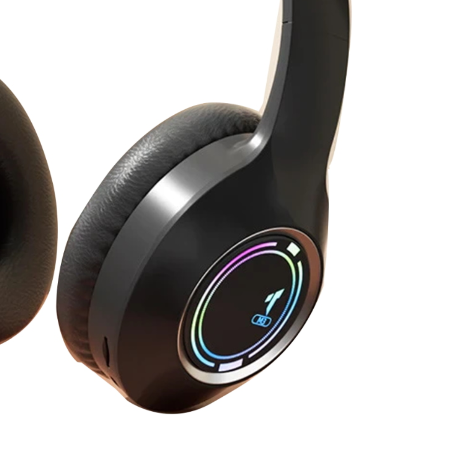 AUDÍFONOS IMPORTCLICK TEC.322 LUMINOSO PLEGABLES HIFI BLUETOOTH 5.3 NEGRO - 3