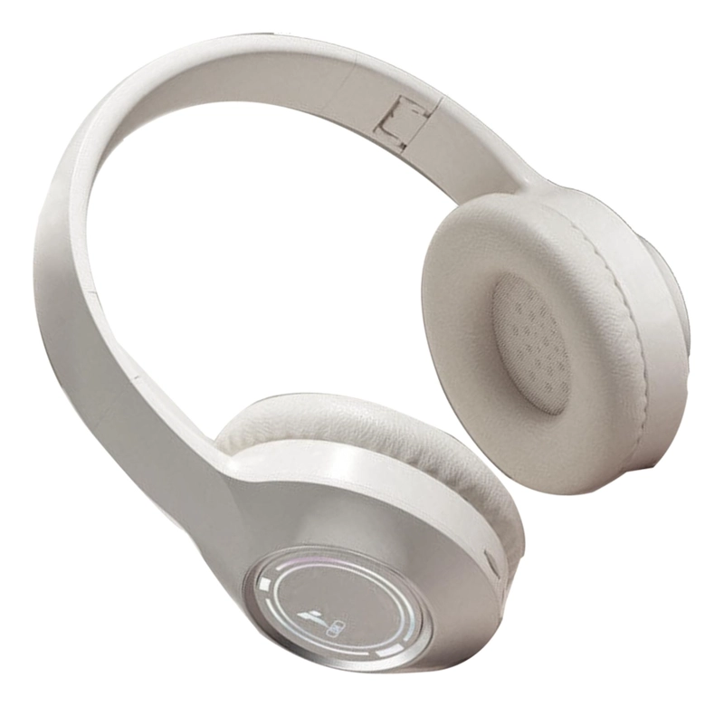 AUDÍFONOS IMPORTCLICK TEC.321 LUMINOSO PLEGABLES HIFI BLUETOOTH 5.3 BLANCO - 2