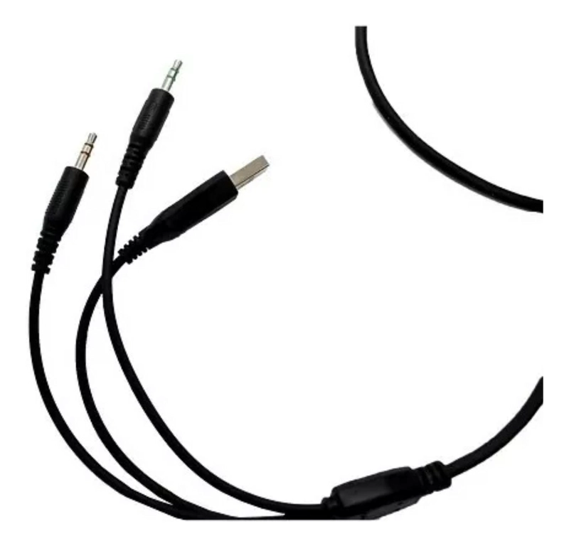 AUDÍFONOS GAMER IMPORTCLICK HEADSET TEC.323 7.1 LUZ LED MULTI CONECTOR MICRÓFONO - 5