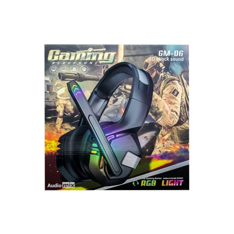 AUDÍFONOS GAMER IMPORTCLICK HEADSET TEC.282 SOUND HD MICRÓFONO - 4