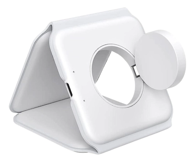 CARGADOR INALÁMBRICO 3 EN 1 RELOJ CELULAR - 2