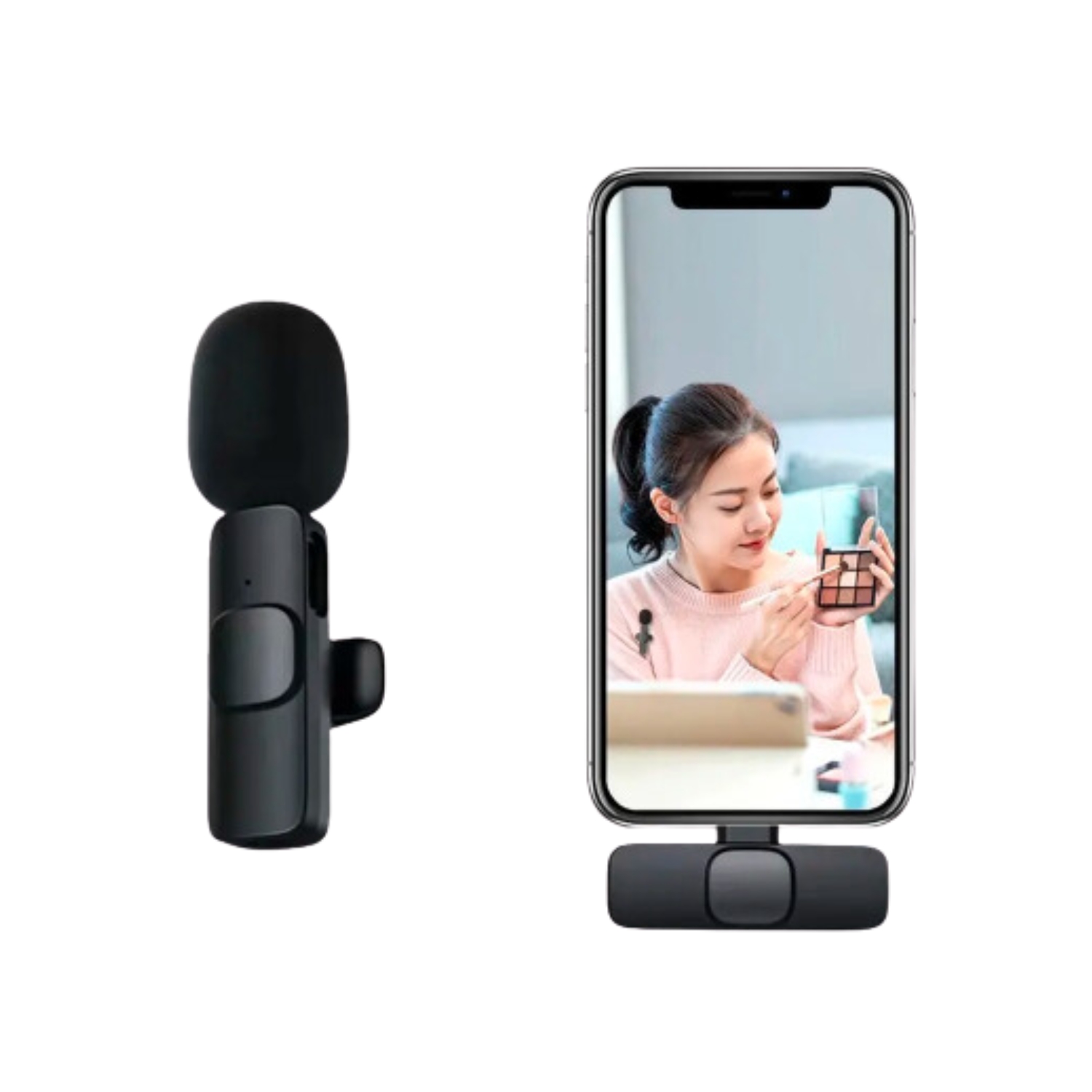MICRÓFONO IMPORTCLICK MINI INALAMBRICO SOLAPA LAVALIER IPHONE IOS - 3