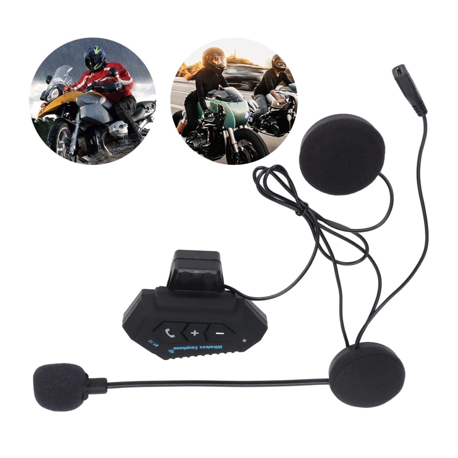 AUDÍFONOS IMPORTCLICK TEC.289 CASCO MOTO BLUETOOTH - 3