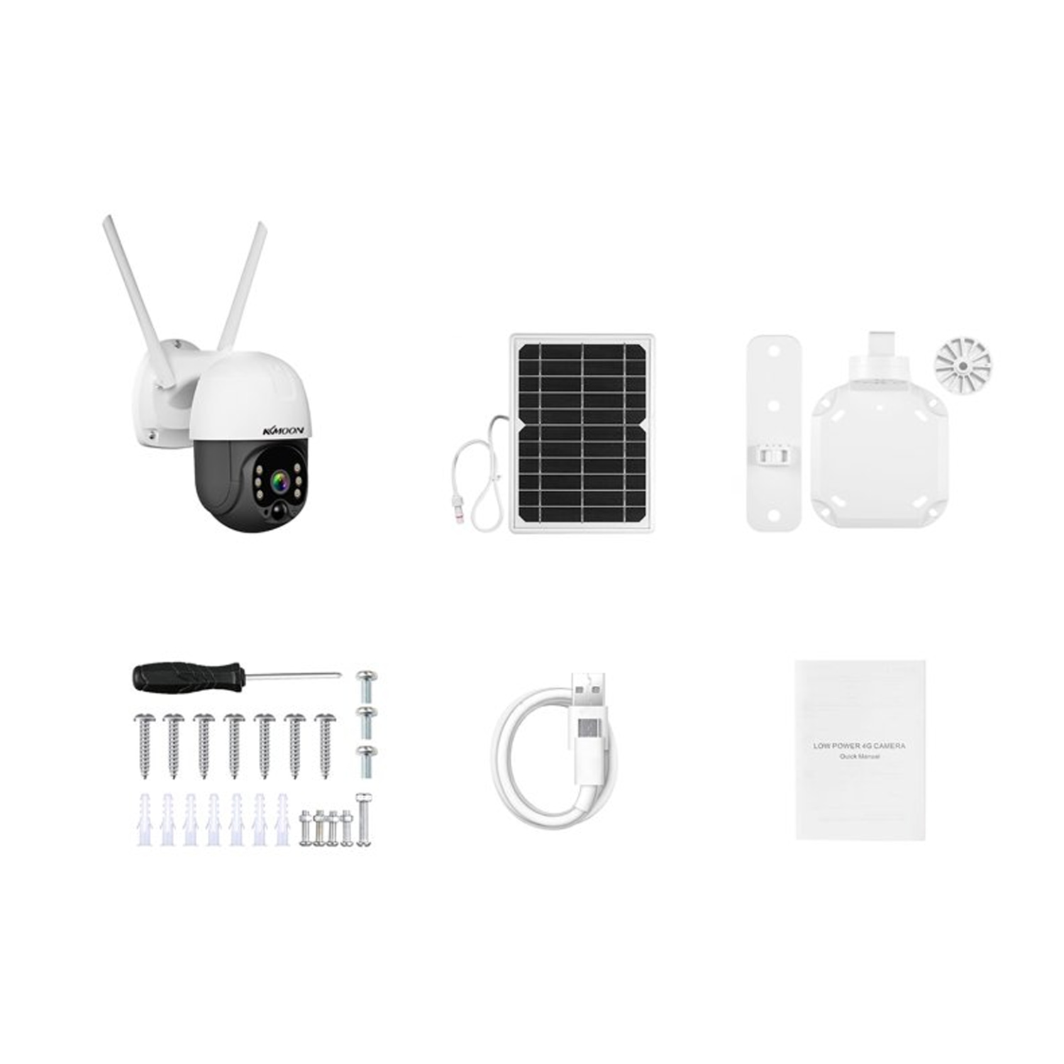 CÁMARA SEGURIDAD IMPORTCLICK TEC.330 SOLAR VISIÓN NOCTURNA LED IP66 - 2