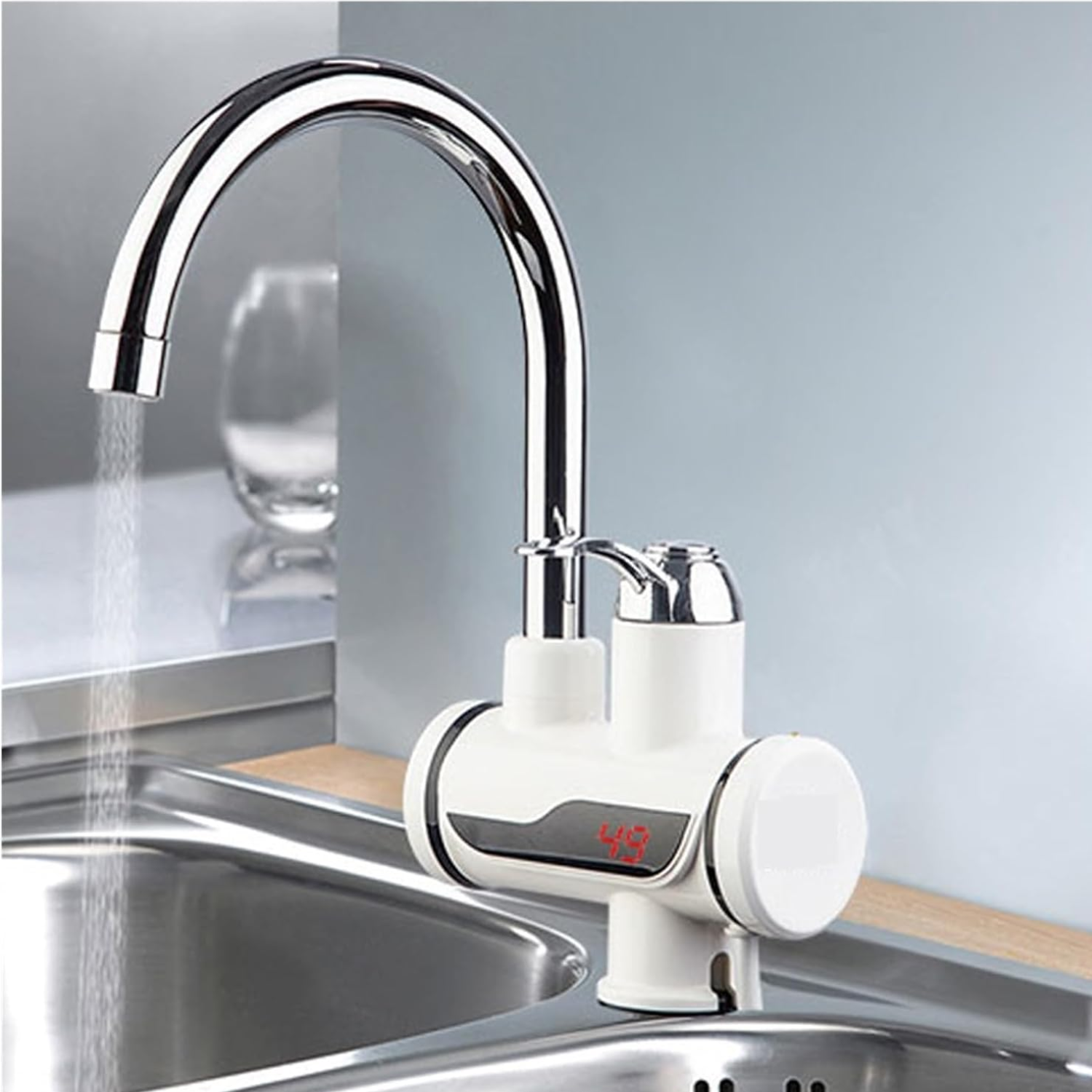 MONOMANDO IMPORTCLICK LAVATORIO BAÑO FRÍO CALIENTE HOG.516 - 5