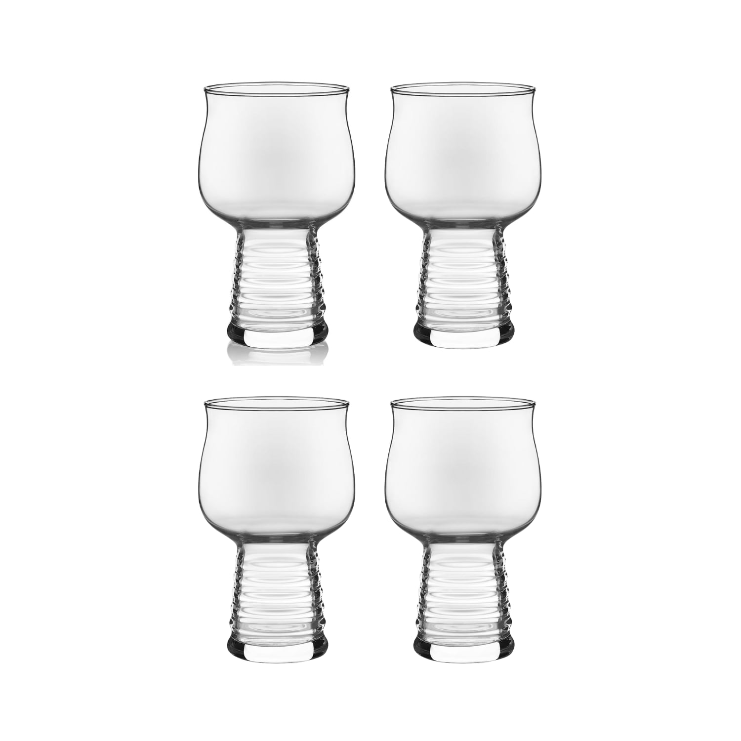 SET 4 VASOS CERVECEROS VIDRIO BERLÍN 470 ML - 1