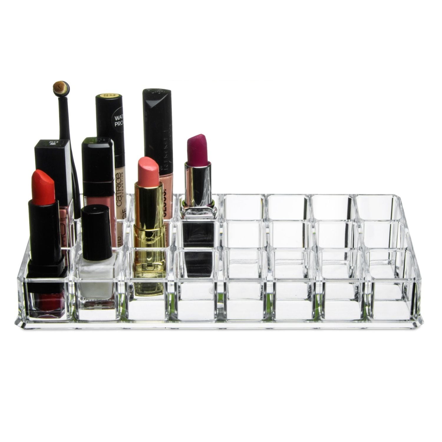 ORGANIZADOR IMPORTCLICK HOG.730 COSMETIQUERO MULTIFUNCIONAL LABIALES ACRÍLICO 22.5X9X5 CM - 2