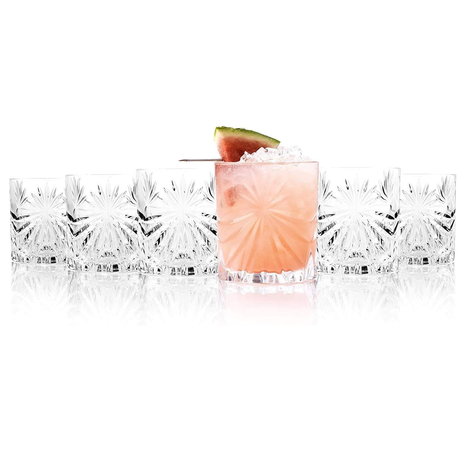 SET 6 VASOS WHISKY PERTH VIDRIO 8.5X7 CM - 3