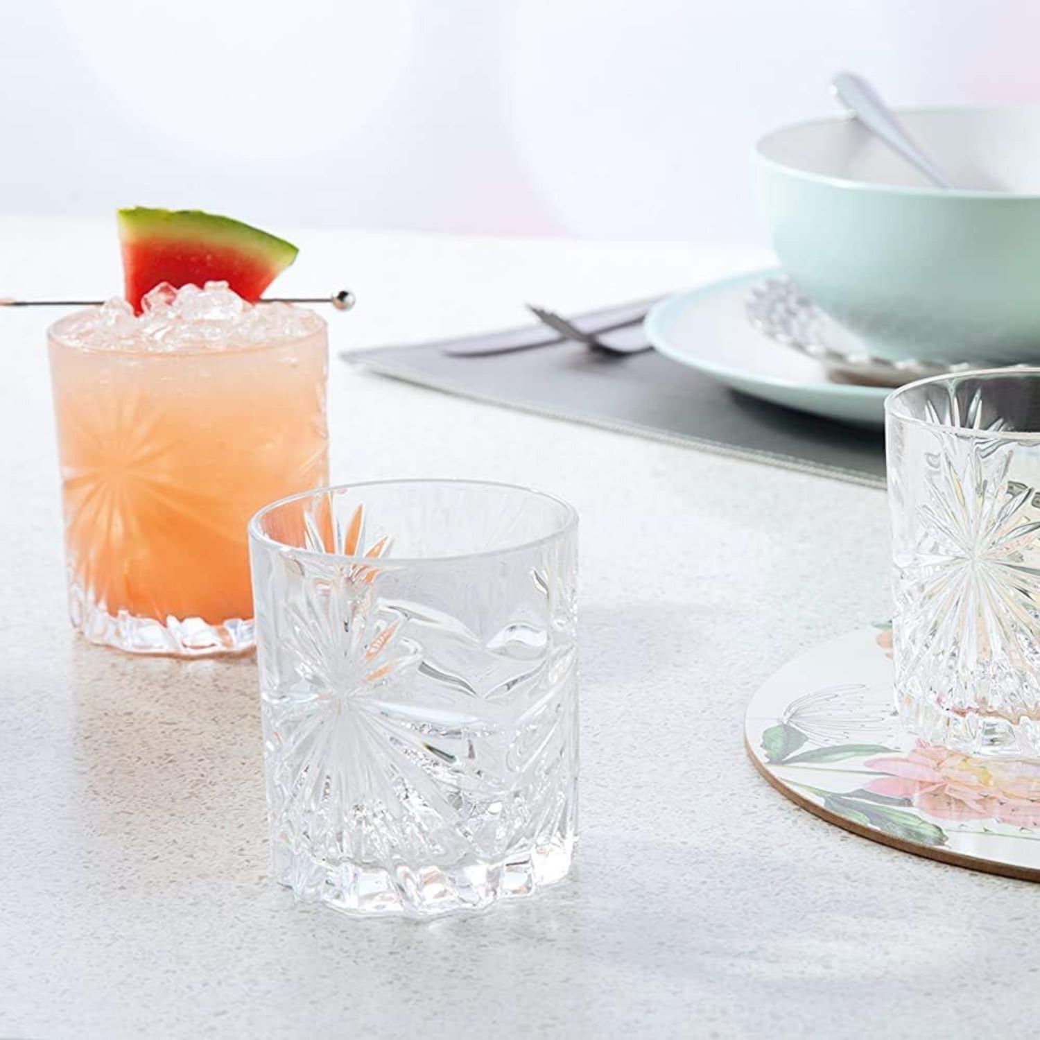 SET 6 VASOS WHISKY PERTH VIDRIO 8.5X7 CM - 7