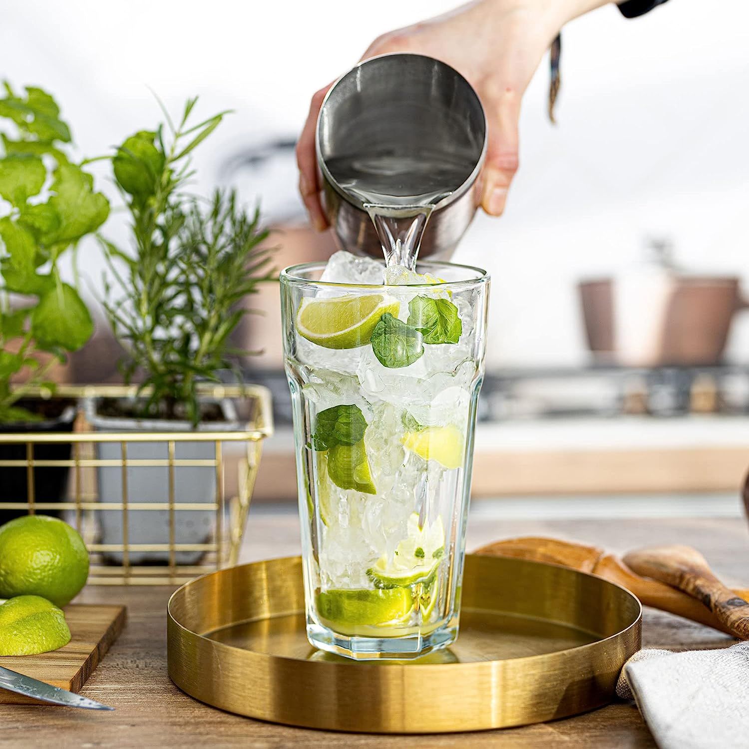 SET 6 VASOS CRISTAL LUGO 437 ML - 6