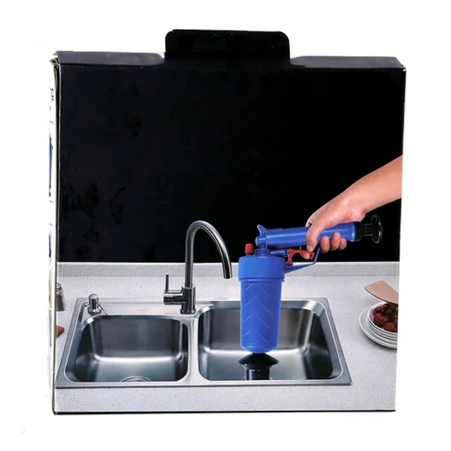 DESTAPADOR IMPORTCLICK PISTOLA CAÑERÍAS BAÑO AUTOMÁTICO - 4