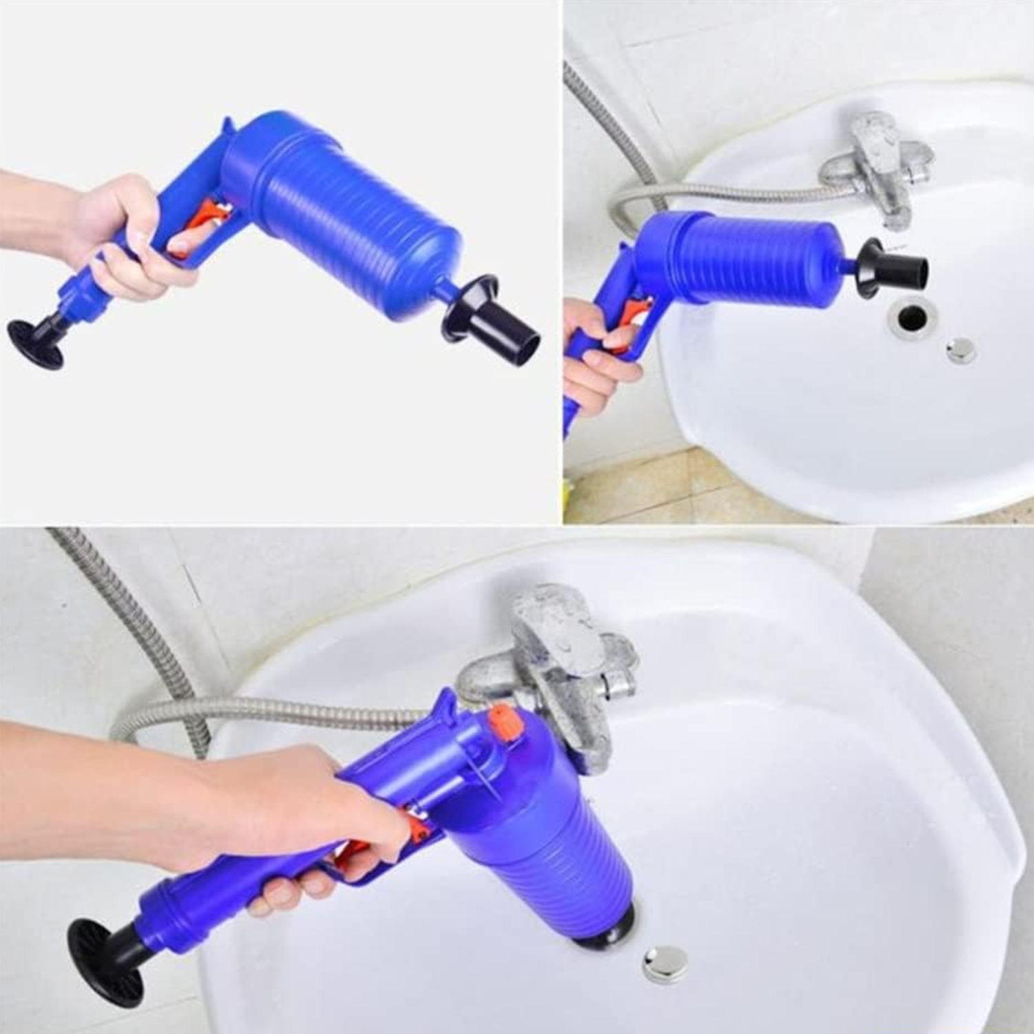 DESTAPADOR IMPORTCLICK PISTOLA CAÑERÍAS BAÑO AUTOMÁTICO - 5