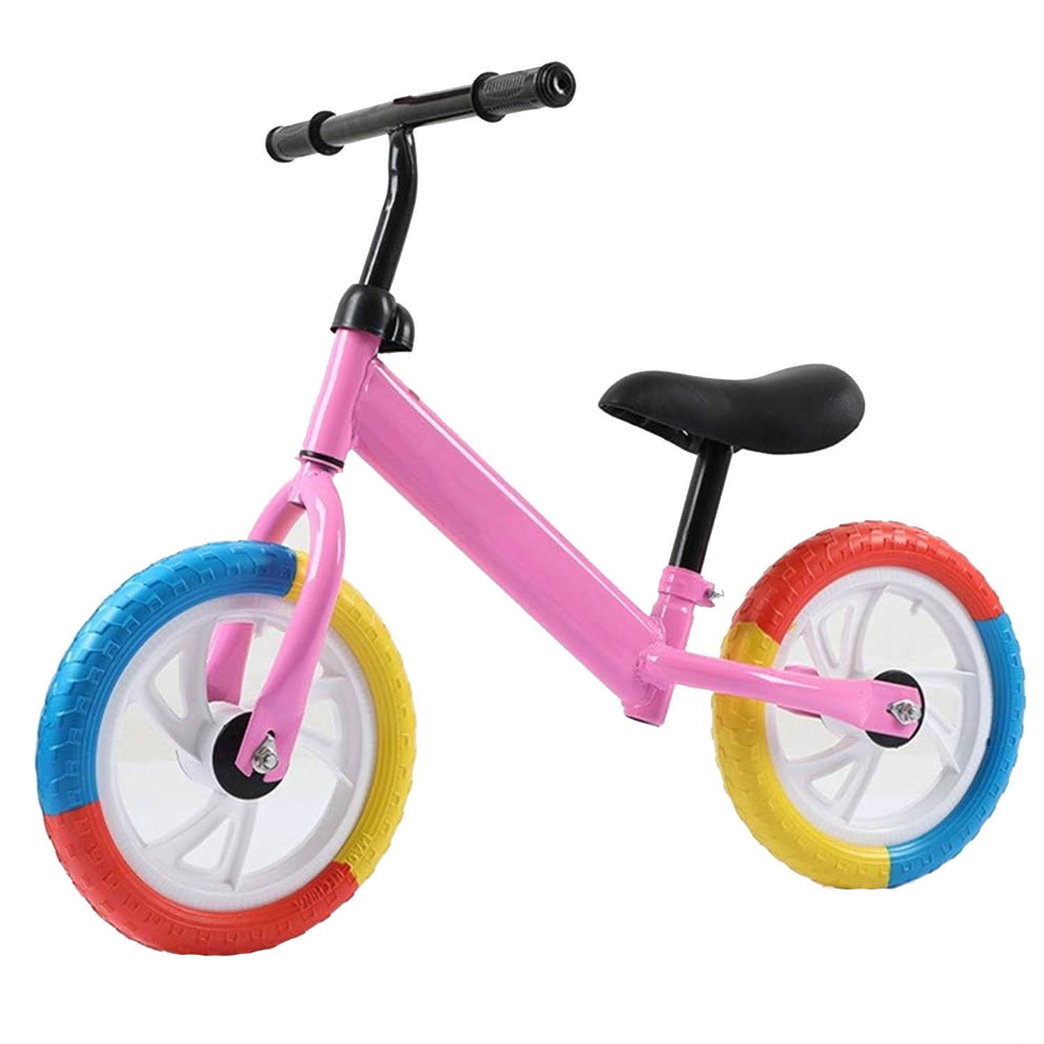 BICICLETA IMPORTCLICK INF.129 EQUILIBRIO SIN PEDALES INFANTIL APRENDIZAJE ROSADO - 1