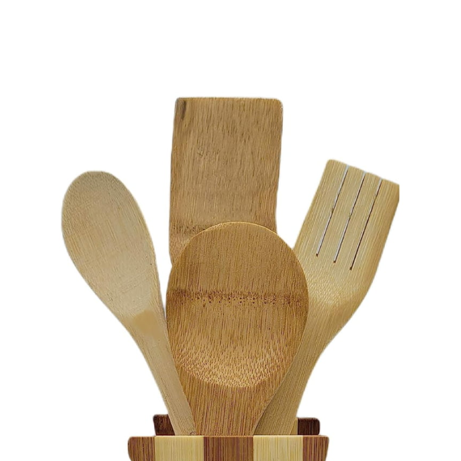 SET 4 UTENSILIOS COCINA MADERA 30 CM - 2