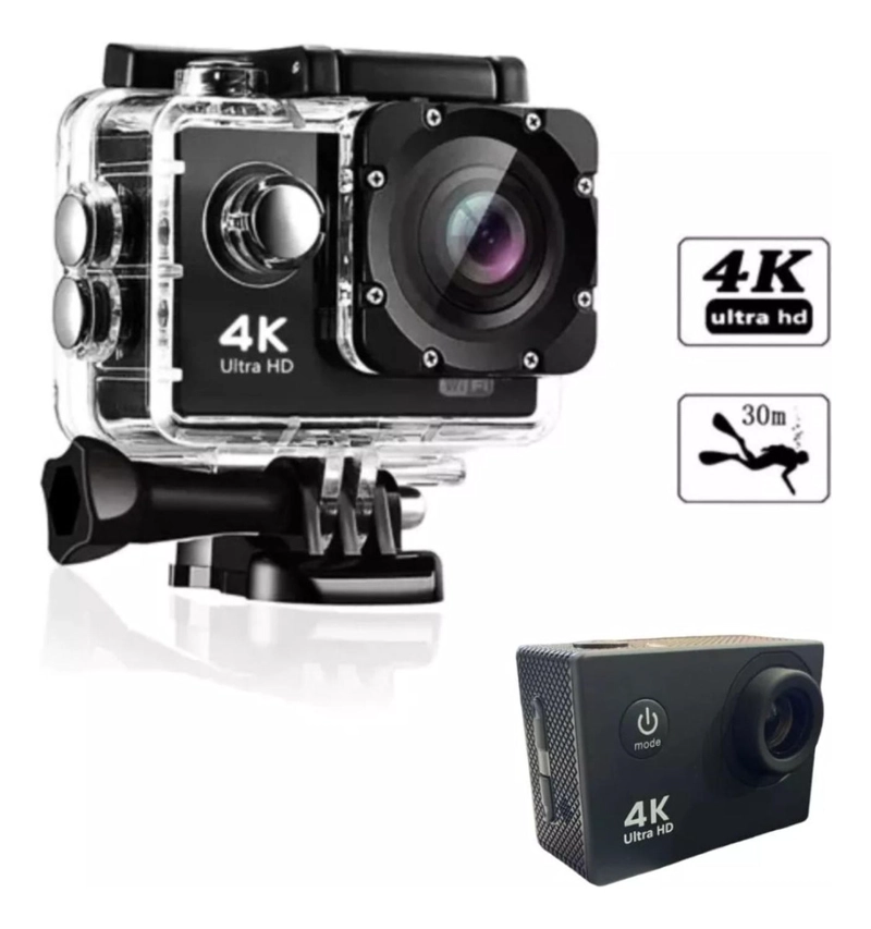 CÁMARA DEPORTIVA IMPORTCLICK TEC.195 EXTREME SUMERGIBLE 4K FULL HD VIDEOS - 2