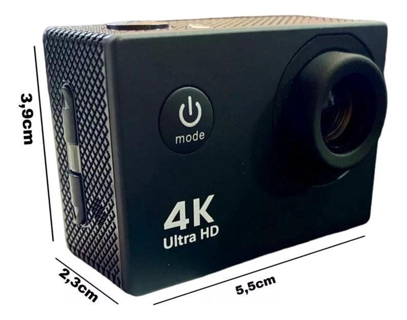 CÁMARA DEPORTIVA IMPORTCLICK TEC.195 EXTREME SUMERGIBLE 4K FULL HD VIDEOS - 4