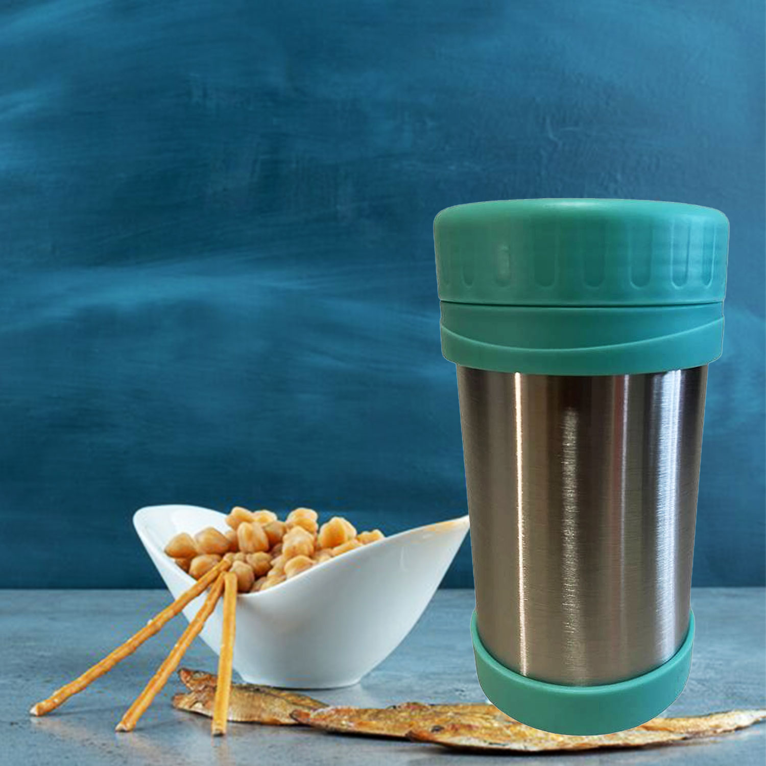 TERMO COMIDA ACERO INOXIDABLE 500 ML CALIPSO - 5