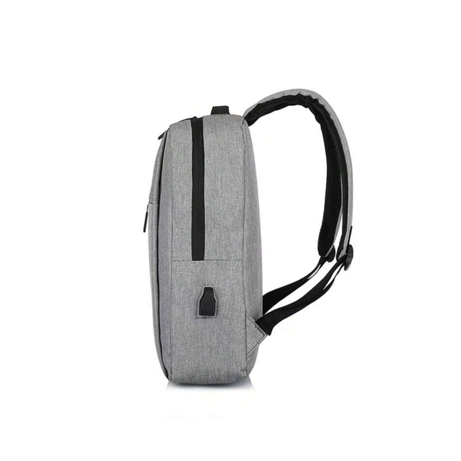 MOCHILA NOTEBOOK 15' USB 35 LITROS GRIS - 3