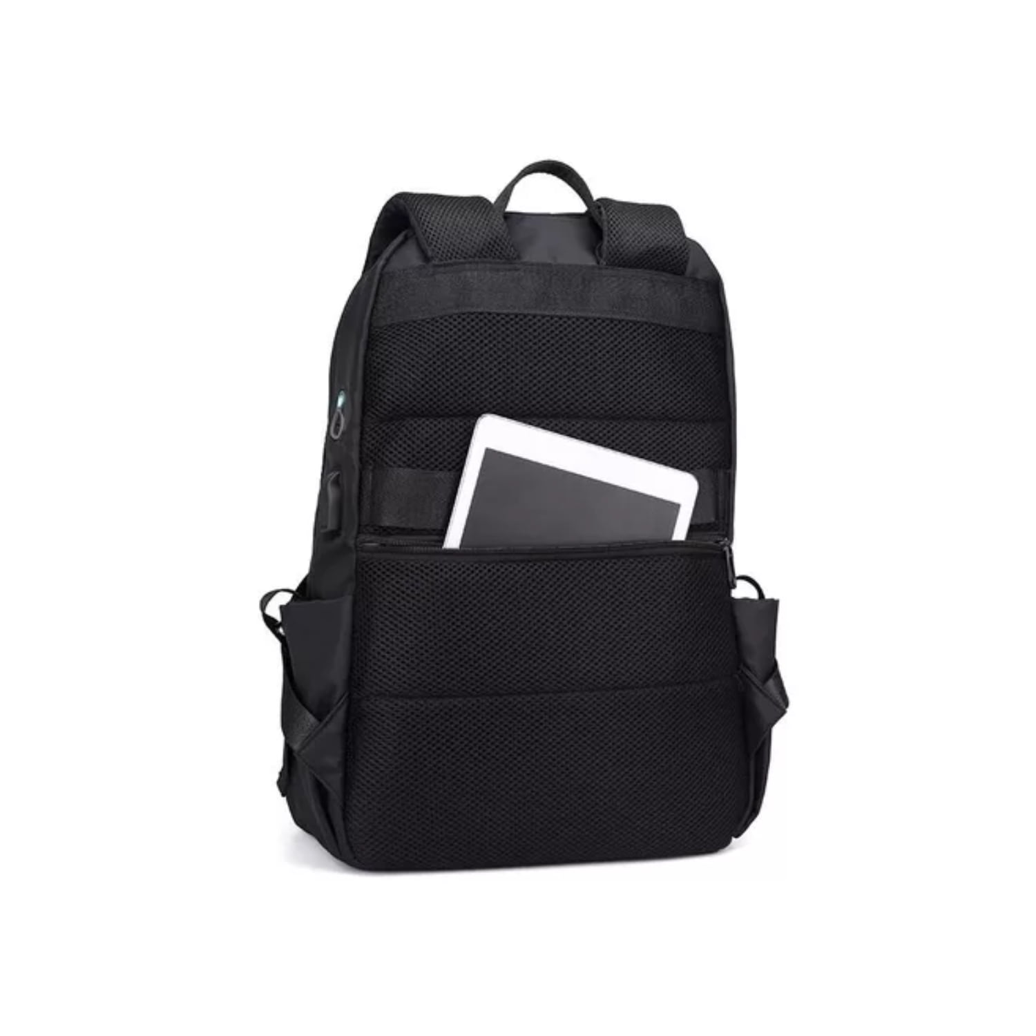MOCHILA DEPORTE ESCOLAR URBANA ANTIRROBO 45 LITROS NEGRO - 5