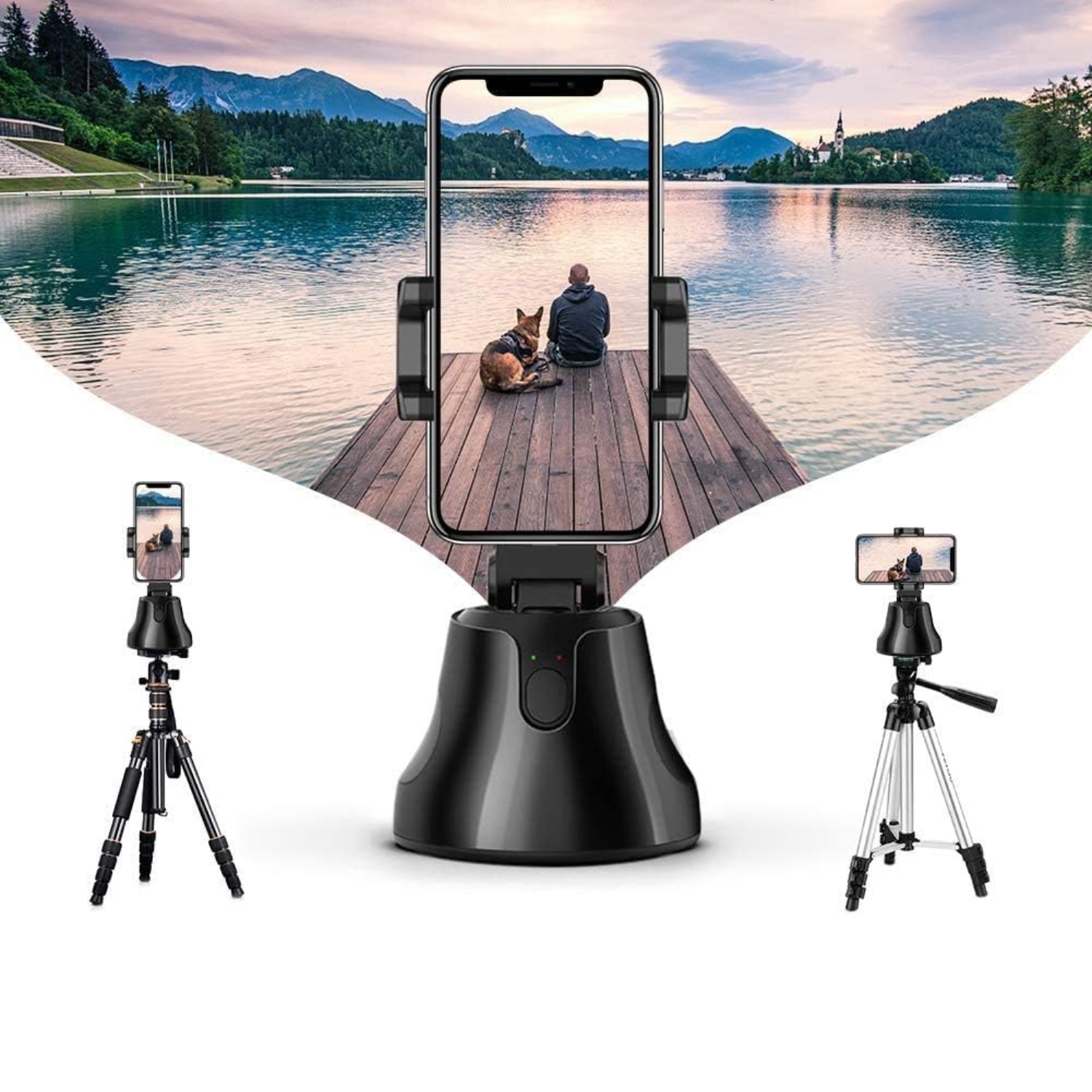 SOPORTE IMPORTCLICK CELULAR SMARTPHONE 360° SEGUIMIENTO AUTOMÁTICO - 3