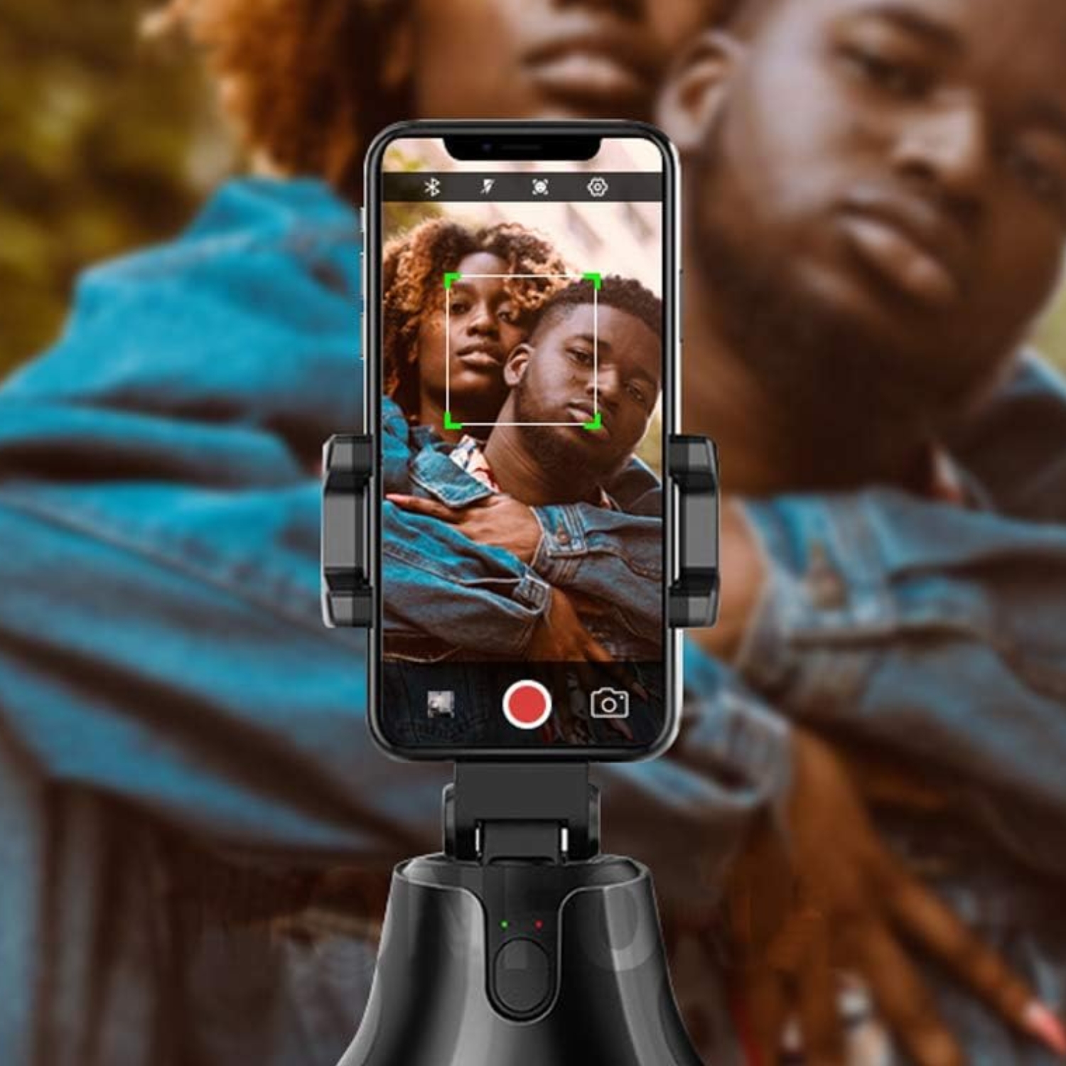 SOPORTE IMPORTCLICK CELULAR SMARTPHONE 360° SEGUIMIENTO AUTOMÁTICO - 4
