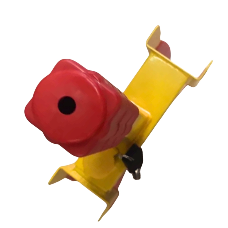 CANDADO IMPORTCLICK AUT.90 ANTIRROBO AUTOMÓVIL TRABA RUEDA 1 X 1 CM - 6