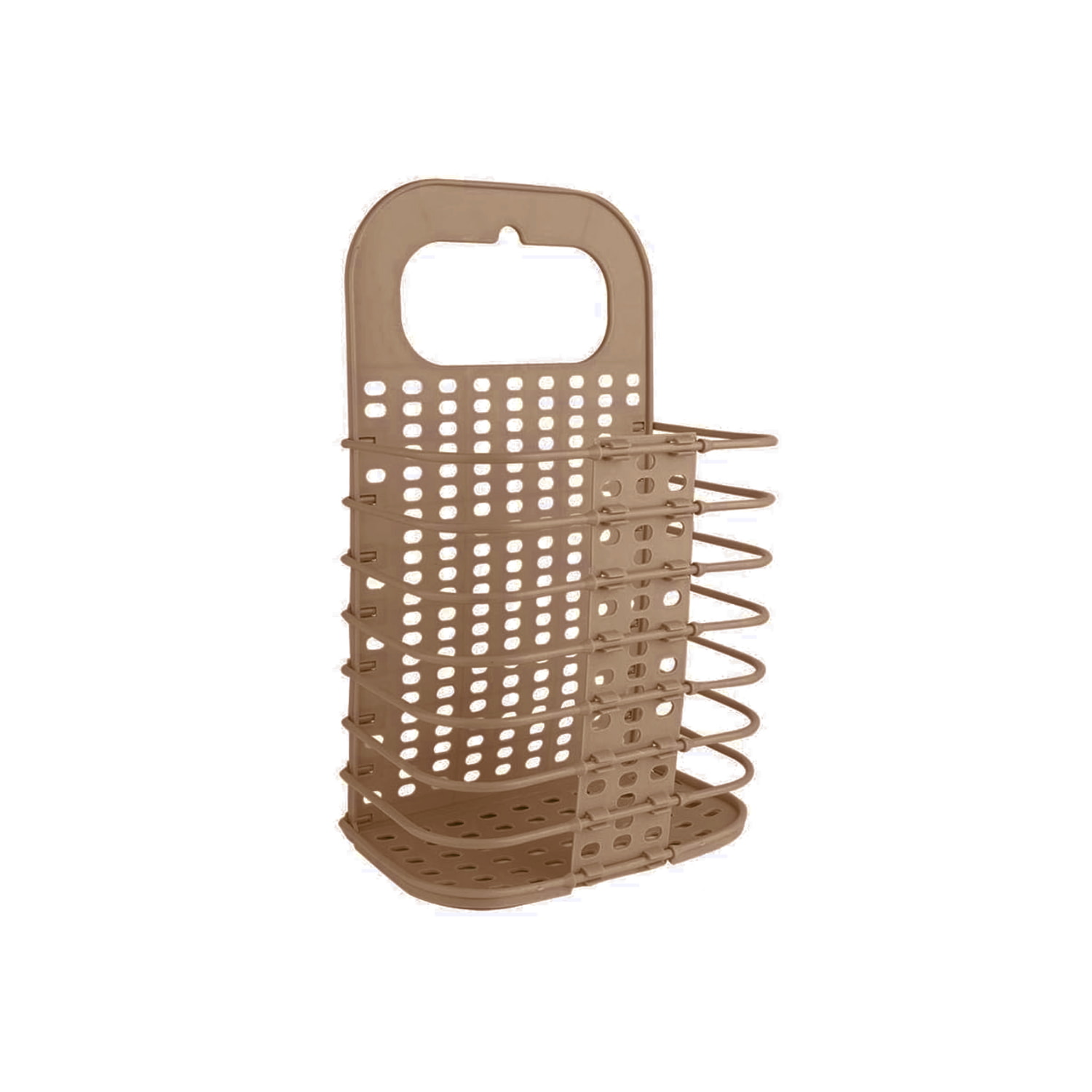CESTA IMPORTCLICK HOG.798 BAÑO LAVANDERÍA PLEGABLE CAFÉ 37 X 24 X 13 CM - 2