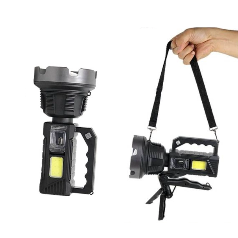 LINTERNA IMPORTCLICK HOG.789 LUZ LED COB 100 WATT EXTERIORES RECARGABLE - 2