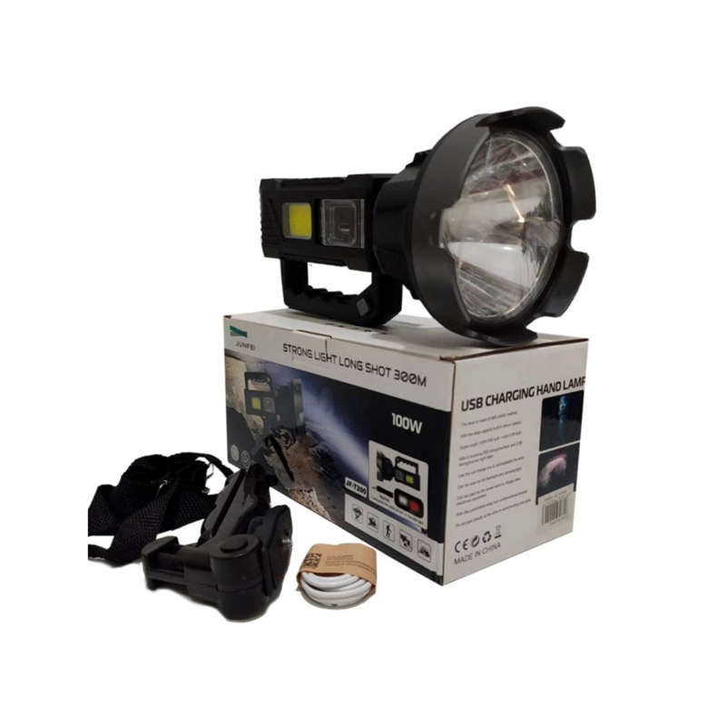 LINTERNA IMPORTCLICK HOG.789 LUZ LED COB 100 WATT EXTERIORES RECARGABLE - 3