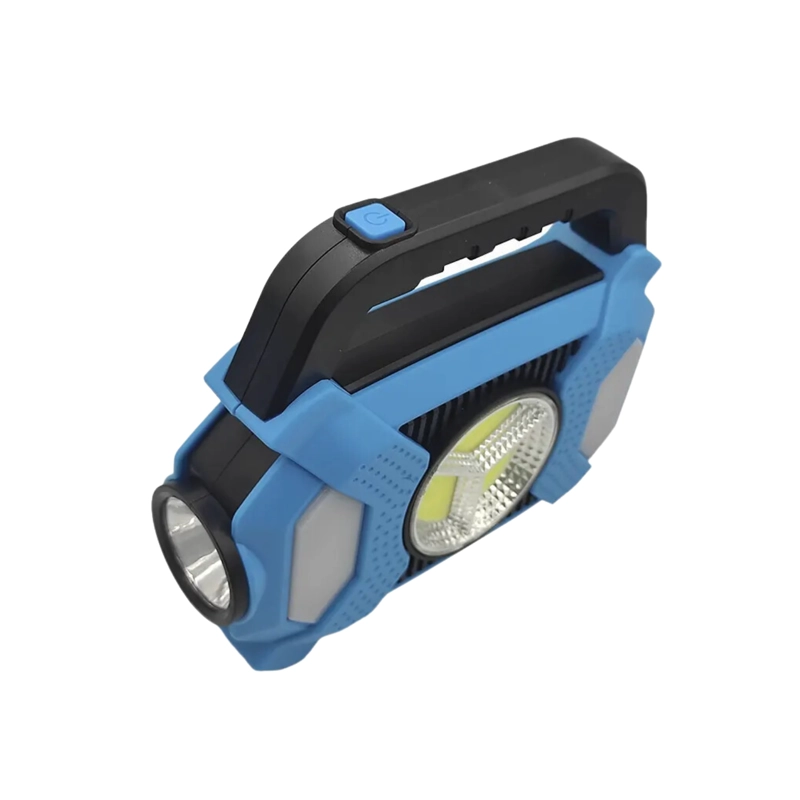 LINTERNA IMPORTCLICK HOG.829 LUZ SOLAR EXTERIORES CAMPING 20 WATT CELESTE - 2