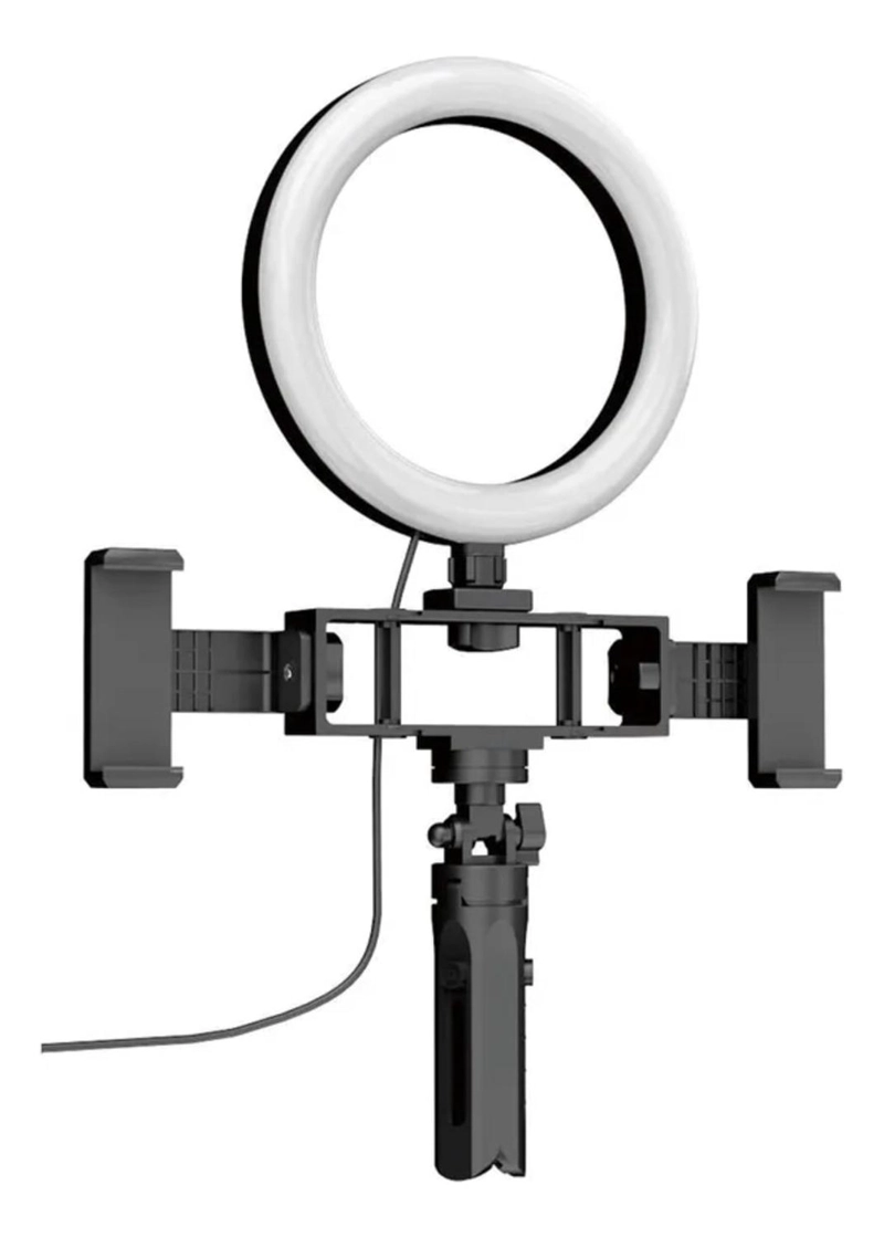 ARO LUZ IMPORTCLICK TEC.297 45CM LED TRÍPODE MULTI POSICIÓN FILL LIGHT DOBLE CELULAR - 2