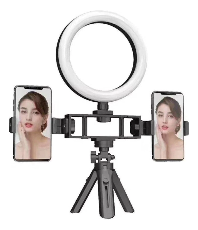 ARO LUZ IMPORTCLICK TEC.297 45CM LED TRÍPODE MULTI POSICIÓN FILL LIGHT DOBLE CELULAR - 5