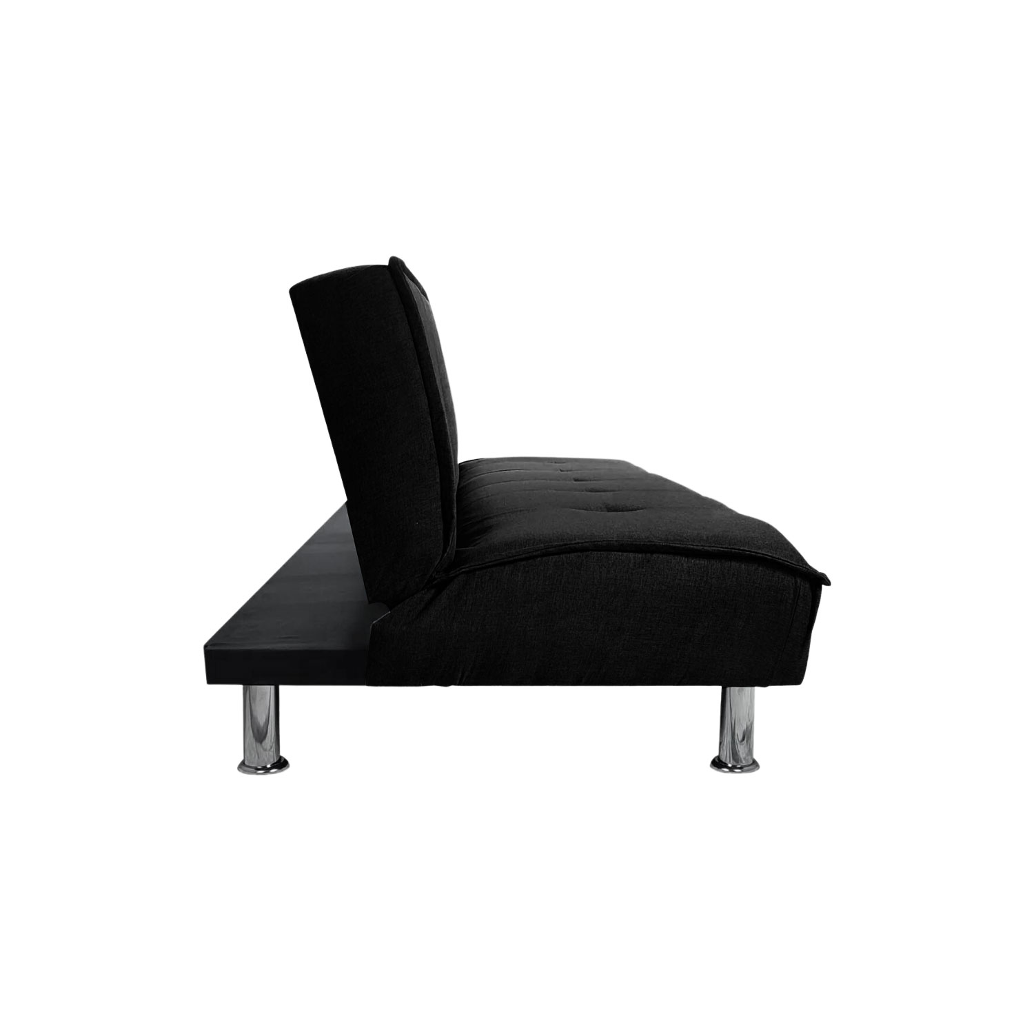 FUTÓN SOFÁ CAMA IMPORTCLICK HOG.740 NEGRO AJUSTABLE 170X50X40 CM - 3