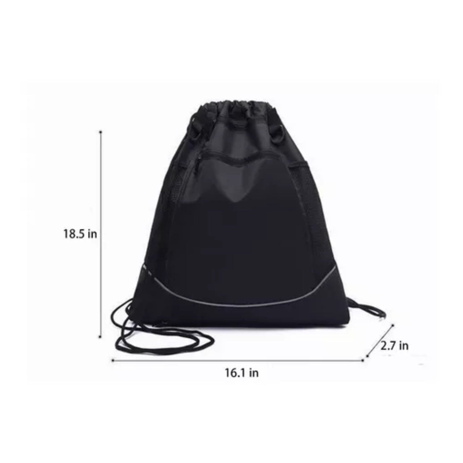 MOCHILA IMPORTCLICK HOG.745 DEPORTIVA BALONCESTO 41X47X7 CM NEGRO - 5