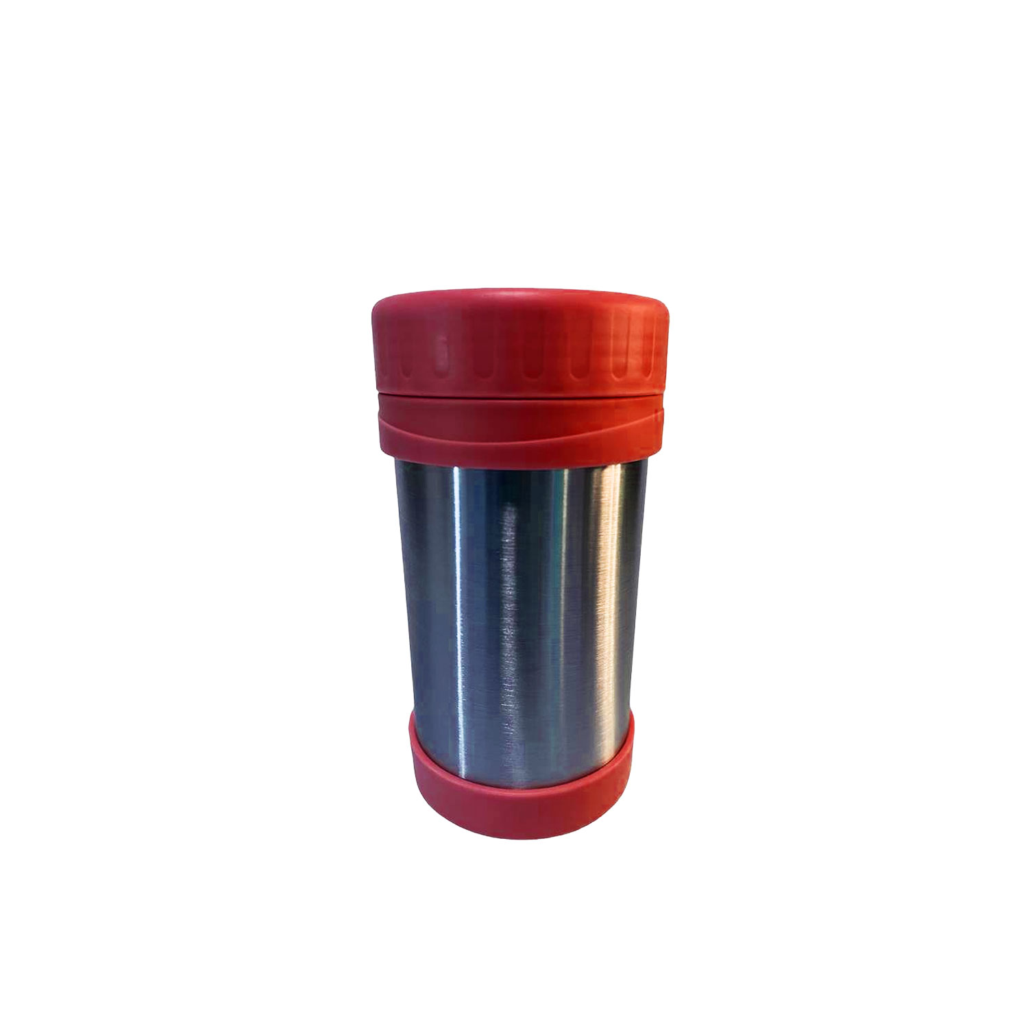 TERMO COMIDA ACERO INOXIDABLE 500 ML ROJO - 1