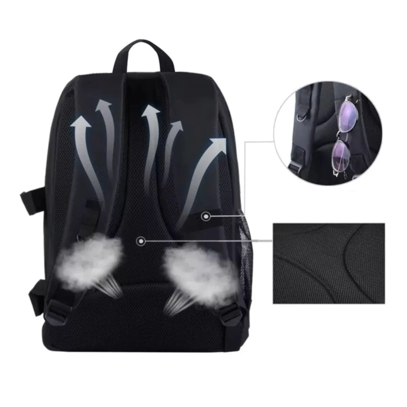 MOCHILA IMPORTCLICK UNIVERSAL PORTA CÁMARA FOTOGRÁFICA MAS FUNDA - 8