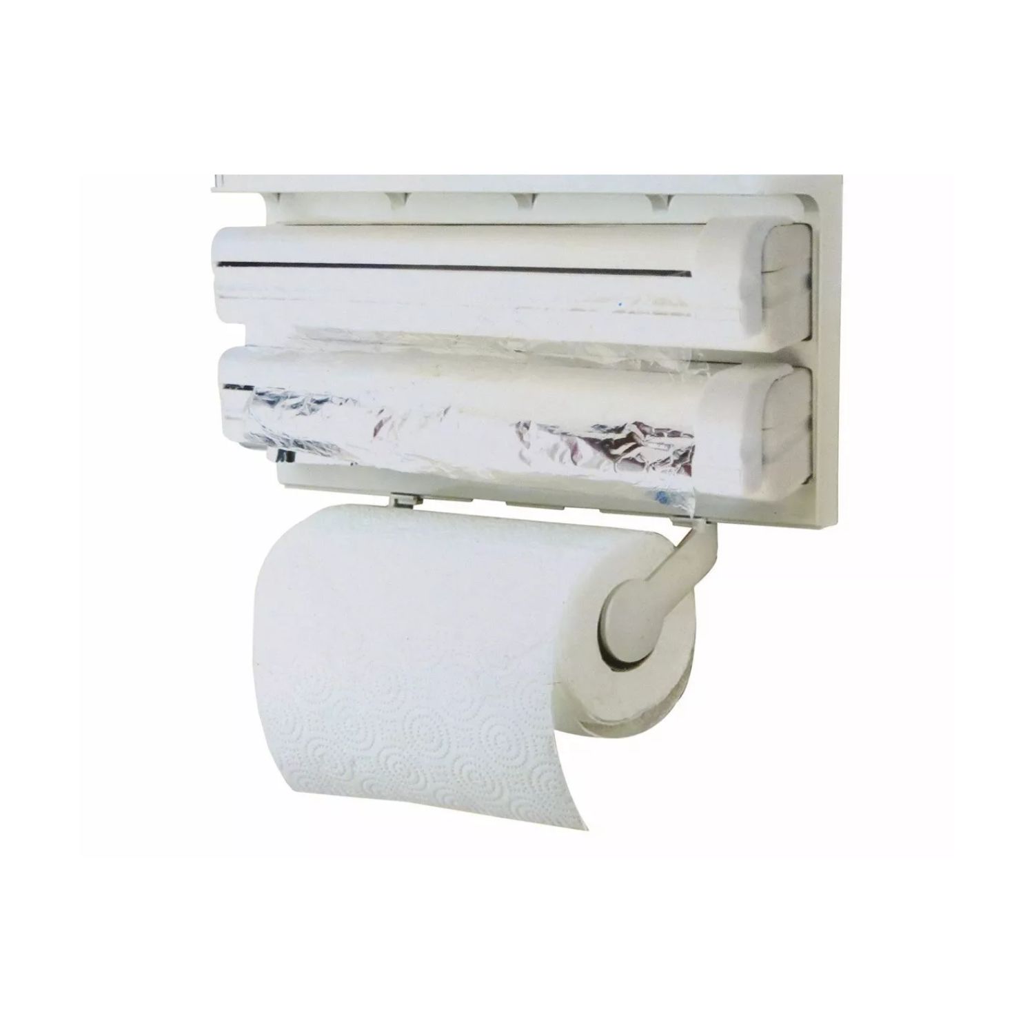 DISPENSADOR MULTIFUNCIONAL TRIPLE COCINA FILM PAPEL - 1