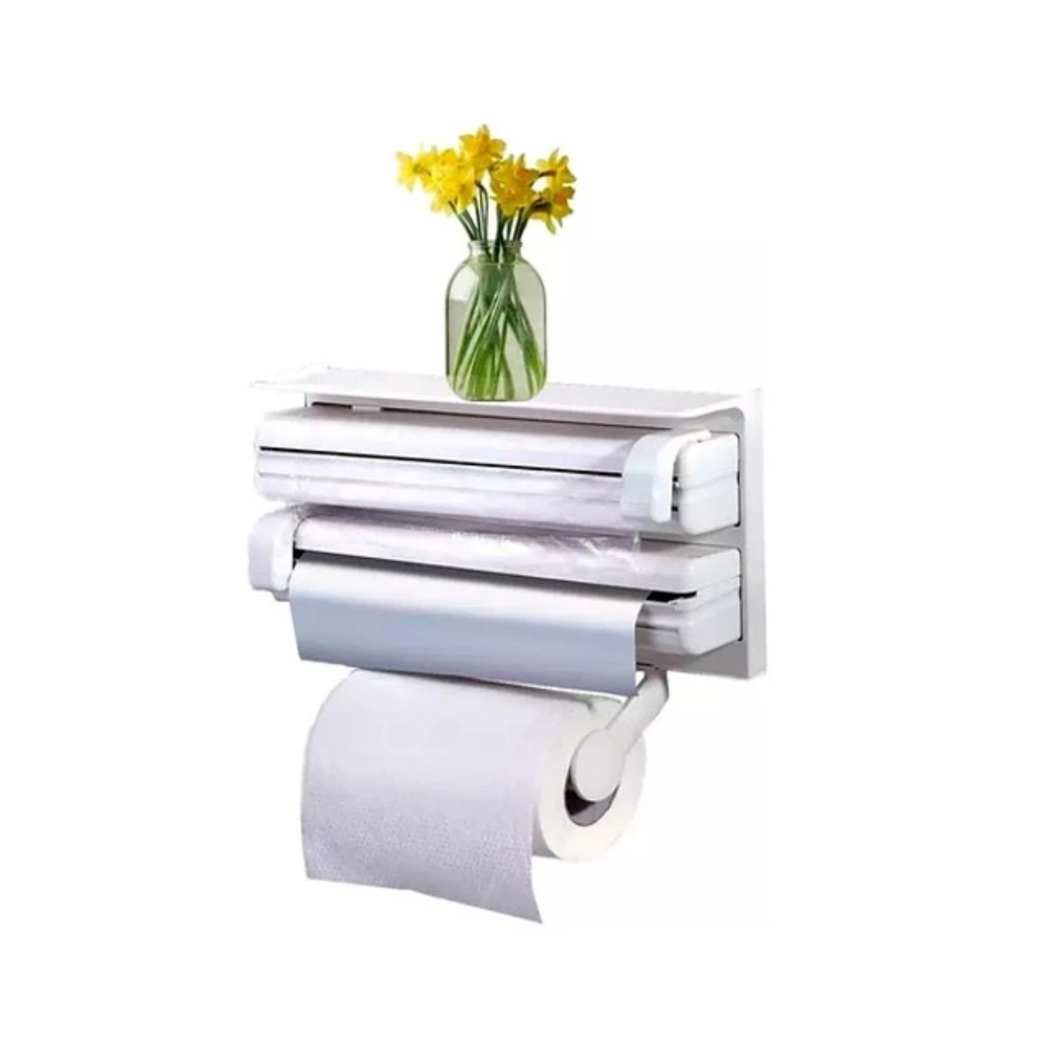 DISPENSADOR MULTIFUNCIONAL TRIPLE COCINA FILM PAPEL - 2